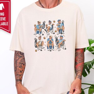 Funny Golf Shirt, Golf Gift For Men, Retro Golf T Shirt, Golf Lover Tee, Funny Golfer Gift, Grandpa Golf Shirt, Golf Tournament Gift afbeelding 5