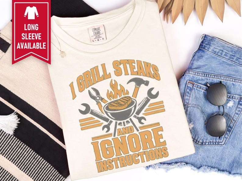 Funny Grill Shirt, Grill Master Tee, Mechanic Shirt, Dad Grill Gift, BBQ Lover Shirt, Grilling Shirt, Tool Shirt, Funny BBQ Tee bild 10