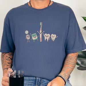 Comfort Colors Dental Hygiene Assistant T-Shirt | Pediatric Orthodontic Assistant Graduation Sweatshirt | Funny Dentistry Student, Rdh Shirt image 5