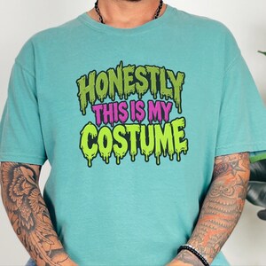 Lazy Costume Shirt, Halloween Movie Tee, Funny Slogan Tee, Sarcastic Halloween Costume Shirt, Lazy Costume Party image 2