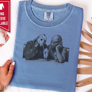 Vintage Horror Shirt, Retro Horror Movie Tee, Classic Monster Gift, Slasher Movie Shirt, Cult Movie Fan Shirt, Horror Fan T Shirt image 8