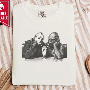 Vintage Horror Shirt, Retro Horror Movie Tee, Classic Monster Gift, Slasher Movie Shirt, Cult Movie Fan Shirt, Horror Fan T Shirt image 6