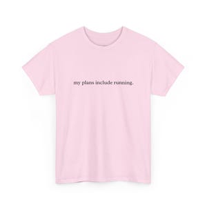My Plans Include Running Funny Sarcastic Shirt | Runner Gifts Marathoner Tee | Retirement Gift Idea for Dedicated Cross Country Runners! image 2