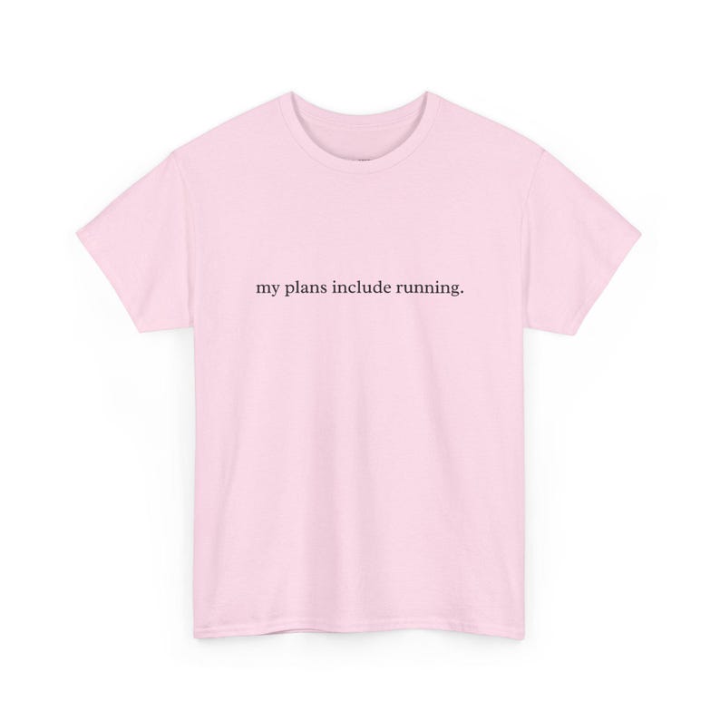 My Plans Include Running Funny Sarcastic Shirt | Runner Gifts Marathoner Tee | Retirement Gift Idea for Dedicated Cross Country Runners! image 2
