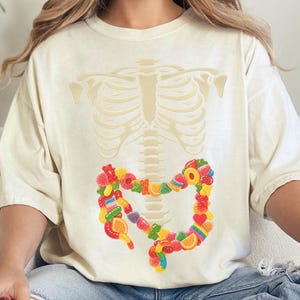 Comfort Colors Gastroenterology Department Nurse Shirt, Colonoscopy Endoscopy Technologist Tee, Digestive System Anatomy Gastroenterologist image 9