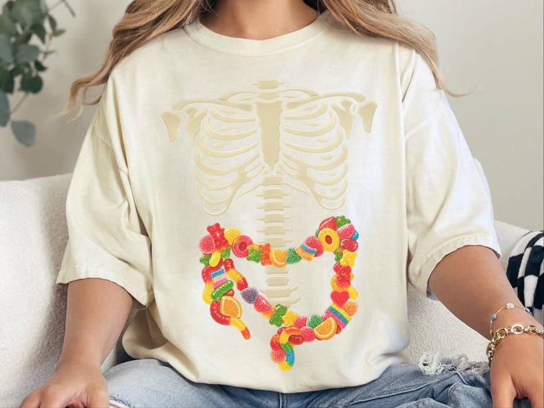 Comfort Colors Gastroenterology Department Nurse Shirt, Colonoscopy Endoscopy Technologist Tee, Digestive System Anatomy Gastroenterologist image 9