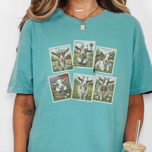 Goat Farmer Shirt, Goat Lover Gift, Goat Mom Shirt, Farm Girl Shirt, Vintage Goat Tee, Goat Farmer Gift image 2