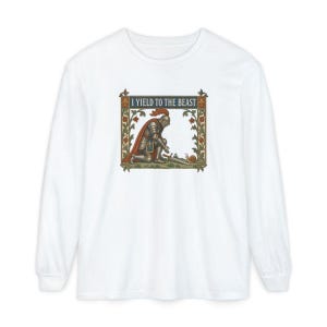 Medieval Knight Shirt, Weird Medieval Guy Tee, Ren Faire Shirt, History Buff Gift, Funny Medieval Humor Tee immagine 14