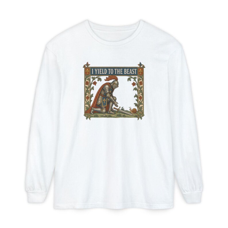 Medieval Knight Shirt, Weird Medieval Guy Tee, Ren Faire Shirt, History Buff Gift, Funny Medieval Humor Tee immagine 14