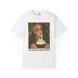 Senior Birthday Cupcake Star Glasses