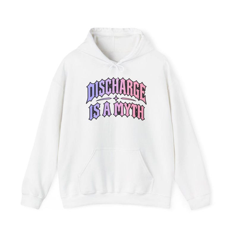 Frauenarzt-Shirt, Sarkastisches Hexen-T-Shirt, Humorvolles Geschenk für die Zeit nach der Geburt, Ausfluss ist ein Mythos, Gothic-Girl-Shirt Bild 12