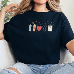 School Nurse Shirt, Pediatric Nurse Gift, Healthcare Worker Shirt, Registered Nurse Tee, Medical Professional Gift image 9