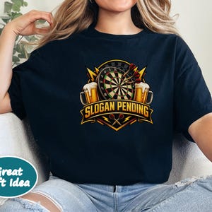 Funny Darts Shirt, Darts And Beer Gift, Slogan Pending Shirt, Pub League Tee, Dart Player Shirt, Drinking Team Shirt, Dartboard Gift image 10