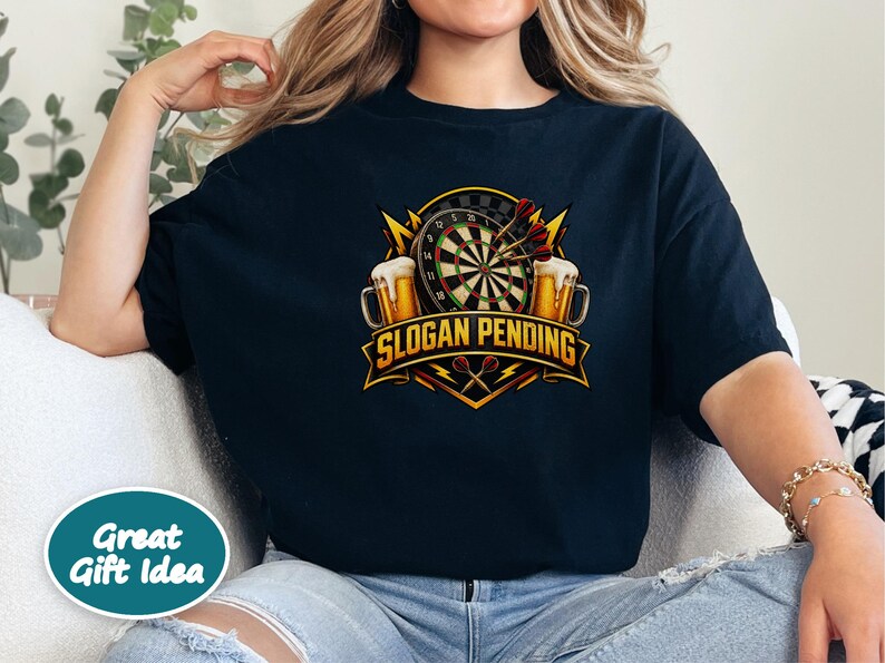 Funny Darts Shirt, Darts And Beer Gift, Slogan Pending Shirt, Pub League Tee, Dart Player Shirt, Drinking Team Shirt, Dartboard Gift image 10