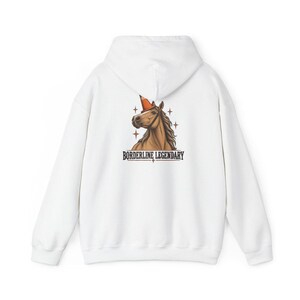 Funny Horse Shirt, Borderline Legendary Tee, Traffic Cone Unicorn Graphic, Horse Lover Gift, Equestrian Humor Top image 12