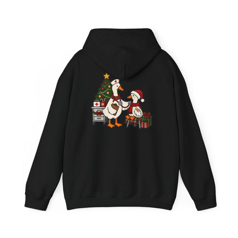 Pediatric Nurse Shirt, Christmas Nurse Gift, Nurse Goose Shirt, Pediatric Nurse Tee, Christmas Goose Shirt, Holiday Healthcare Shirt image 11