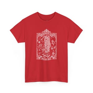 Murder Mystery Solver Shirt | Detective Fiction Book Lover Tee and Sherlock Holmes Agatha Christie Whodunnit Literary Gift Line Art image 1