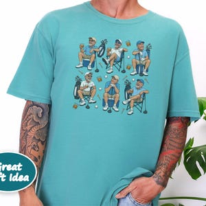 Funny Golf Shirt, Golf Gift For Men, Retro Golf T Shirt, Golf Lover Tee, Funny Golfer Gift, Grandpa Golf Shirt, Golf Tournament Gift afbeelding 4