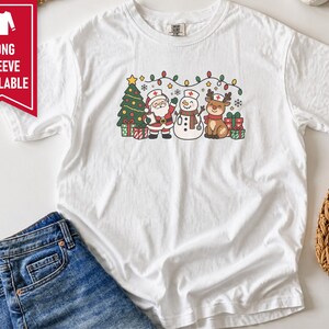 Christmas Nurse Shirt, Nurse Group Shirt, Christmas Nurse Gift, Medical Staff Tee, Healthcare Christmas, Nurse Holiday Shirt image 8