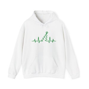 Grandpa Christmas Shirt, Cardiac Nurse Gift, Christmas Tree Heartbeat Tee, Cardiology Holiday Present, Grandpa Christmas Gift image 12