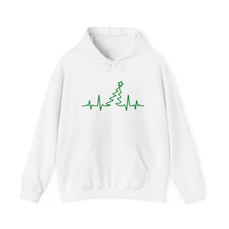 Grandpa Christmas Shirt, Cardiac Nurse Gift, Christmas Tree Heartbeat Tee, Cardiology Holiday Present, Grandpa Christmas Gift image 12