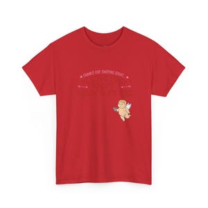 Thanks For Swiping Right Funny Valentines Day Shirt - Unique Dating App Humor Couple Gift for Boyfriend Girlfriend, Valentine Shirt image 1