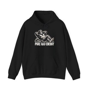 Bigfoot Dad Shirt, Funny Cryptid Shirt, Pure Dad Energy, Sasquatch Lover Gift, Funny Bigfoot Gift, Cryptid Hunter Tee, Vintage Sasquatch image 11