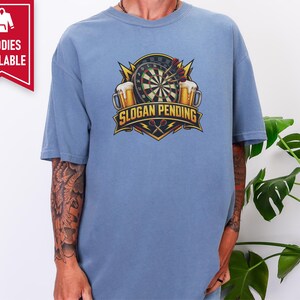 Funny Darts Shirt, Darts And Beer Gift, Slogan Pending Shirt, Pub League Tee, Dart Player Shirt, Drinking Team Shirt, Dartboard Gift image 7