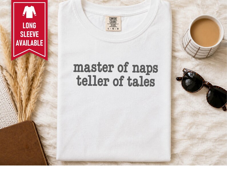 Grandpa Shirt, Funny Grandpa Gift, Master Of Naps Teller Of Tales Shirt, Pops Birthday Gift, Grandfather Tee, Typography Grandpa Shirt image 8
