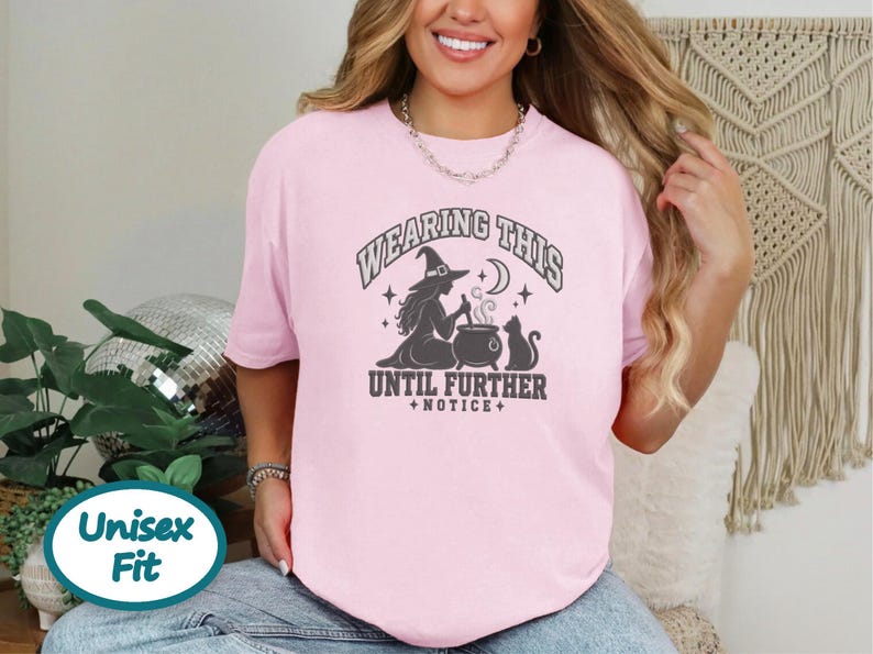 Witch Halloween Shirt, Spooky Season Tee, Witchy Cat Shirt, Halloween Party Top, Salem Witch Costume Tee, Sarcastic Witch Sweatshirt image 9
