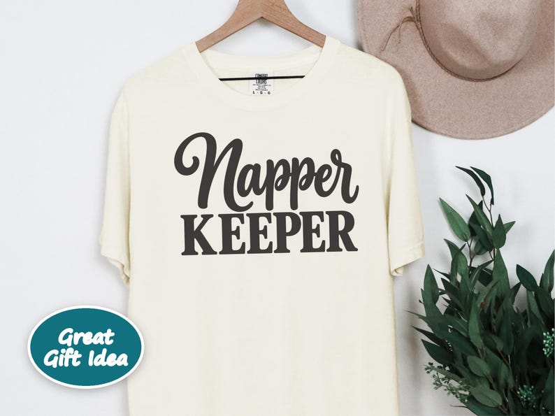 Nap Queen Shirt, Napper Keeper Gift, Funny Sleep Shirt, Nap Lover Tee, Sleepy Girl Top, Lazy Day Clothing, Sarcastic Quote Shirt image 7