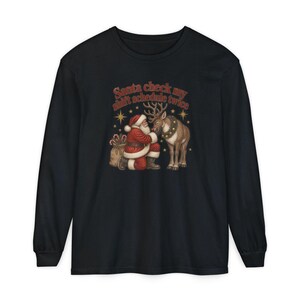 Night Shift Nurse Christmas Shirt, Vintage Santa Holiday Shirt, Night Shift Worker Gift, Christmas Nurse Tee, Retro Santa Claus Sweatshirt image 13