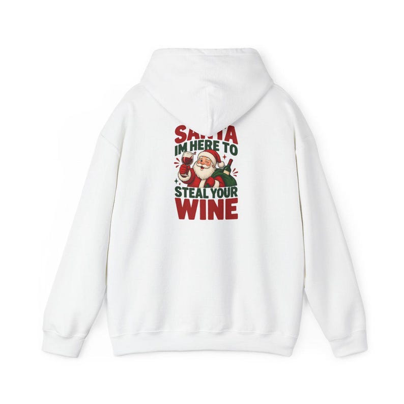 Camiseta Festa do Vinho, Design Retrô do Papai Noel, Presente de Natal com Vinho, Camiseta Divertida de Natal, Papai Noel, Vim Roubar Seu Vinho, Camiseta para Amantes de Vinho imagem 12