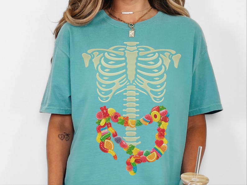 Comfort Colors Gastroenterology Department Nurse Shirt, Colonoscopy Endoscopy Technologist Tee, Digestive System Anatomy Gastroenterologist image 8