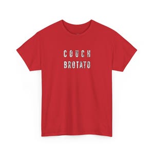 Couch Brotato Shirt - Funny Lazy Dad Gift, Homebody Club Tee, Sarcastic Gamer Husband Gift, I Require Snacks Loungewear and Sloth Humor image 1