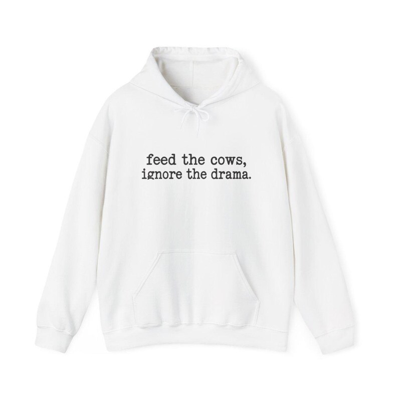 Funny Farmer Shirt, Cattle Rancher Gift, Feed The Cows Ignore The Drama Tee, Country Humor Shirt, Farm Wife Gift image 12