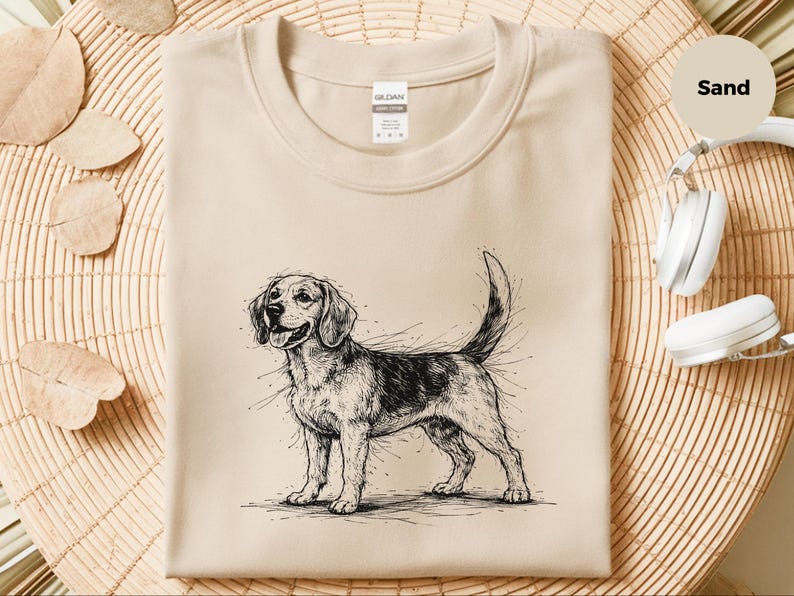 Beagle-schets afbeelding 6