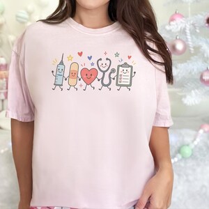 School Nurse Shirt, Pediatric Nurse Gift, Healthcare Worker Shirt, Registered Nurse Tee, Medical Professional Gift image 6