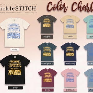 Comfort Colors Funny Bartender Graphic T-Shirt, Warning Annoying The Bartender Sobering Experience Tee, Sarcastic Restaurant Hospitality image 11