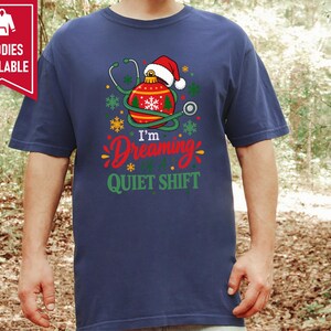 Nurse Christmas Sweatshirt, Funny Nurse Holiday Gift, Quiet Shift Shirt, Christmas ICU Nurse Top, RN Christmas Hoodie image 9