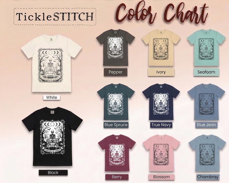 Comfort Colors Skeleton Workout Tee, Exercising My Demons Gothic Gym Shirt, Funny Fitness Weightlifting Humor, Spooky Cemetery Dark Art image 11