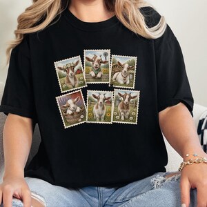 Goat Farmer Shirt, Goat Lover Gift, Goat Mom Shirt, Farm Girl Shirt, Vintage Goat Tee, Goat Farmer Gift image 1