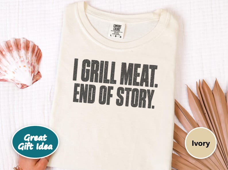 Funny BBQ Tee, Grill Master Shirt, Dad Grill Gift, Smoker Shirt, Pitmaster Gift, Barbecue Shirt, Meat Lover Tee, Grill Dad Shirt image 8