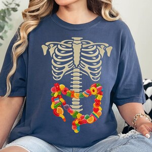 Comfort Colors Gastroenterology Department Nurse Shirt, Colonoscopy Endoscopy Technologist Tee, Digestive System Anatomy Gastroenterologist image 3