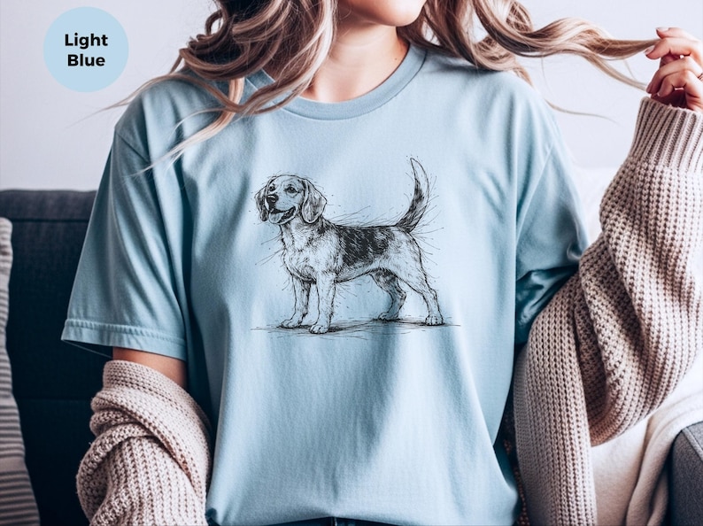 Beagle-schets afbeelding 5