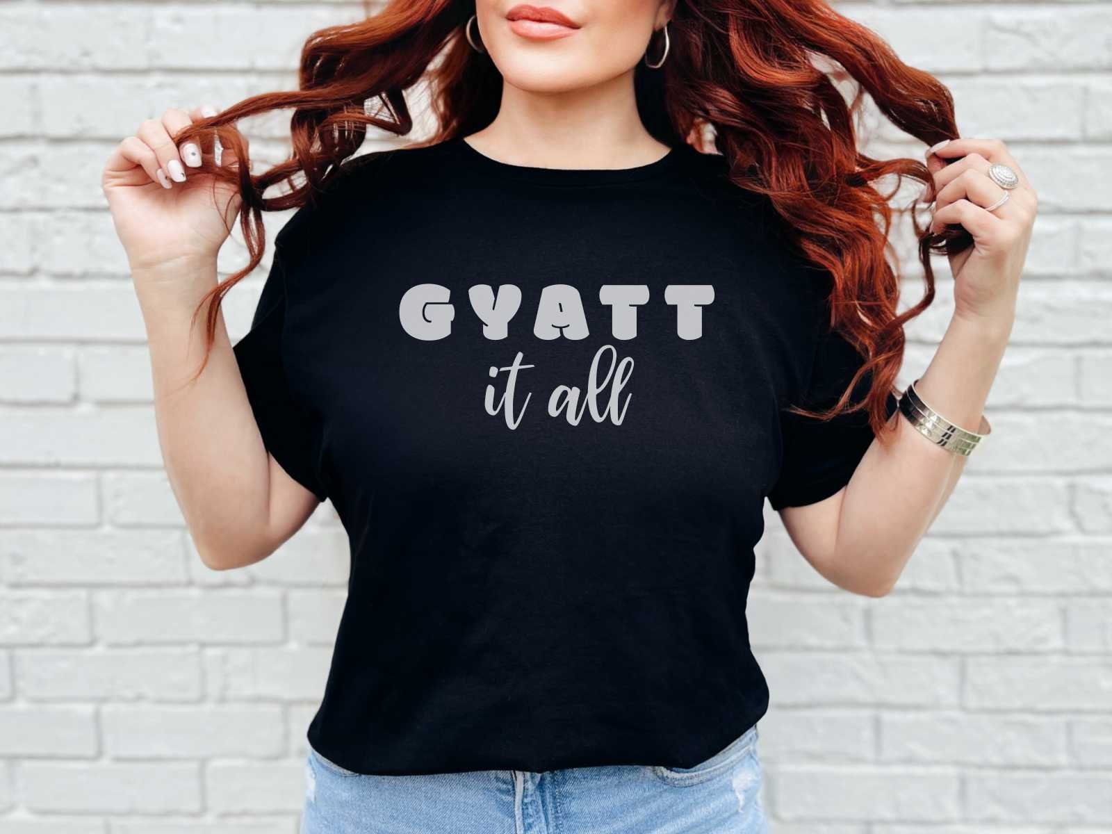 Awich × FAFI 098 Booty Gyal Tee ＜WHITE＞ Amazon.com: Womens Gyatt sexy curvy tattoo style typographic