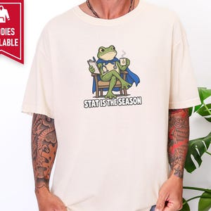 Funny Doctor Shirt, Stat Is The Season, Doctor Gift, Nurse Shirt, Frog Meme Tee, Medical Humor Shirt, ER Nurse Gift image 7