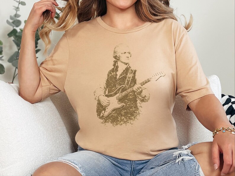 My Shot Alexander Hamilton Shirt, Founding Fathers Art, Vintage Music Print, Patriotic USA Tee, History Teachers Gift, My Shot Hamilton Tee image 7