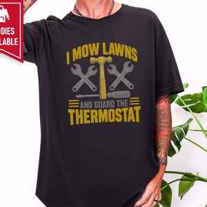 Lawn Care Shirt, Funny Dad Joke Tee, Handyman Gift For Men, Grass Cutting T Shirt, Father Day Gift image 6