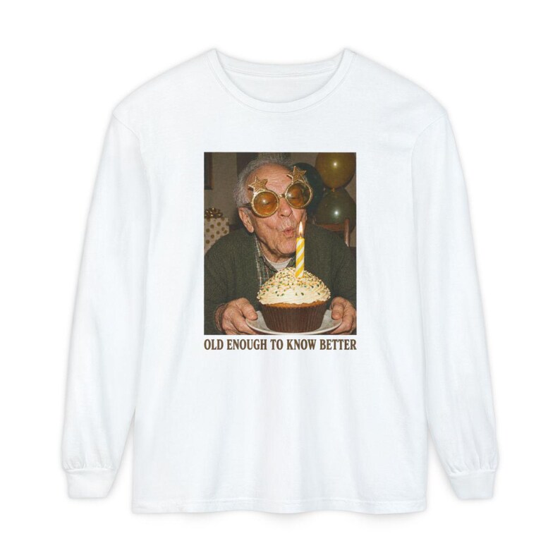 Grumpy Old Man Shirt, Old Enough To Know Better Shirt, Funny Dad Birthday Tee, Grandpa Milestone Gift, Vintage 60th Birthday Shirt For Him immagine 14